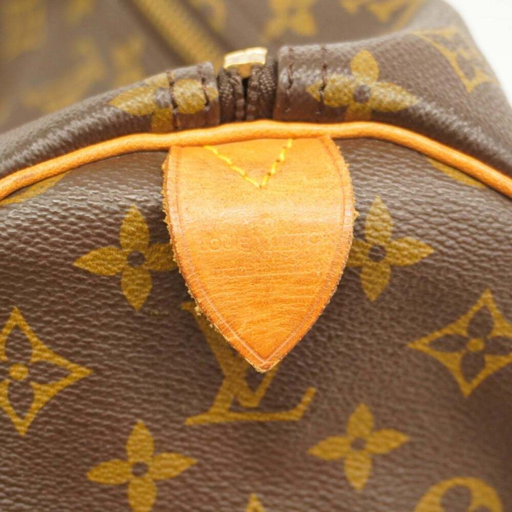 LOUIS VUITTON Brown Monogram Keepall 60 Boston Bag - Picture 5 of 11